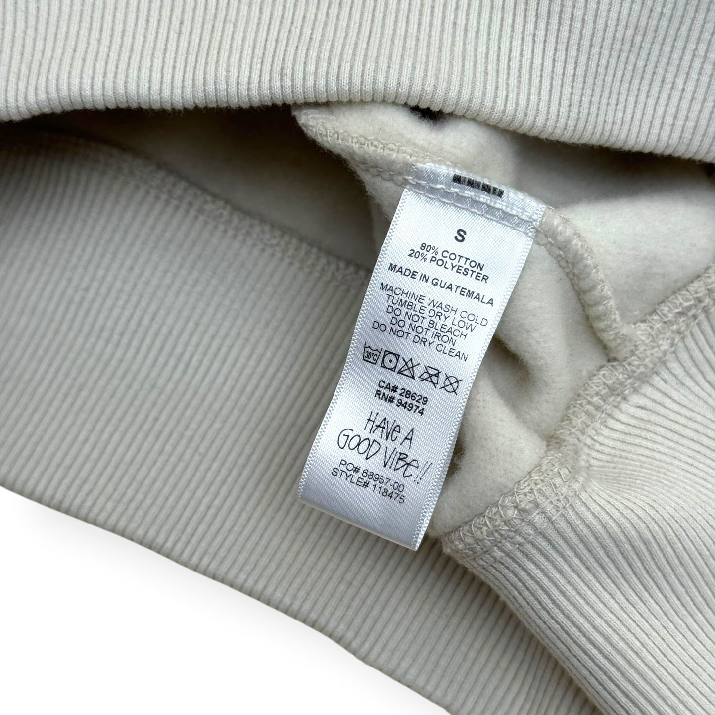 STÜSSY STOCK LOGO HOODIE ECRU S | Small, Ecru