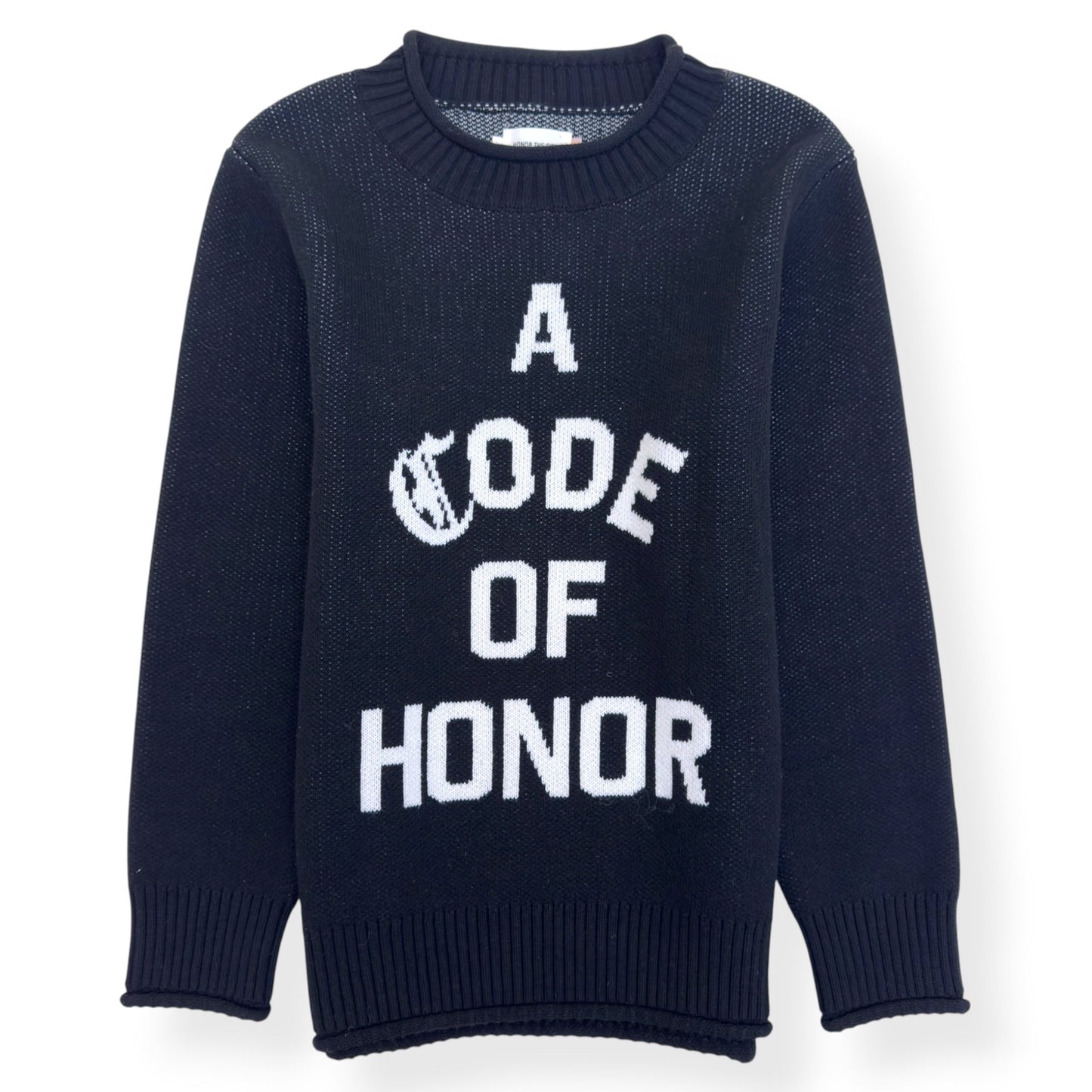HONOR THE GIFT CODE OF HONOR SWEATER BLACK S | Small, Black