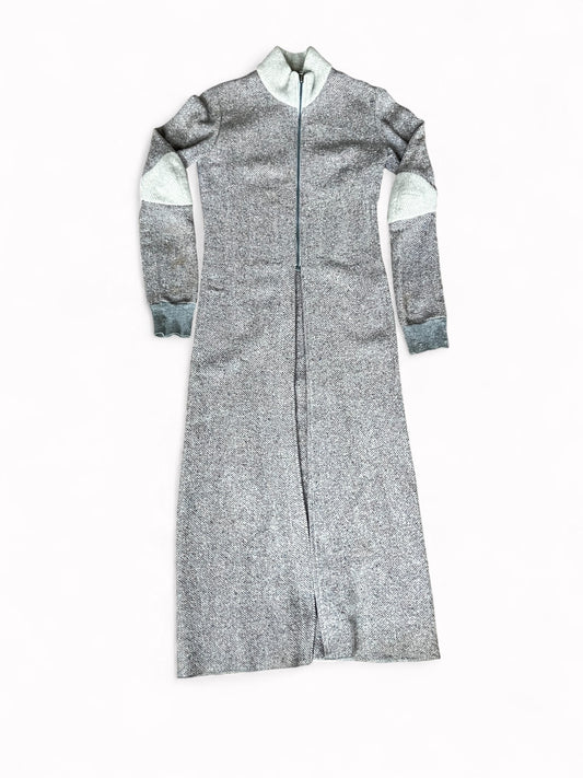 90s Fake London Wool, Silk and Cashmere Trench Coat