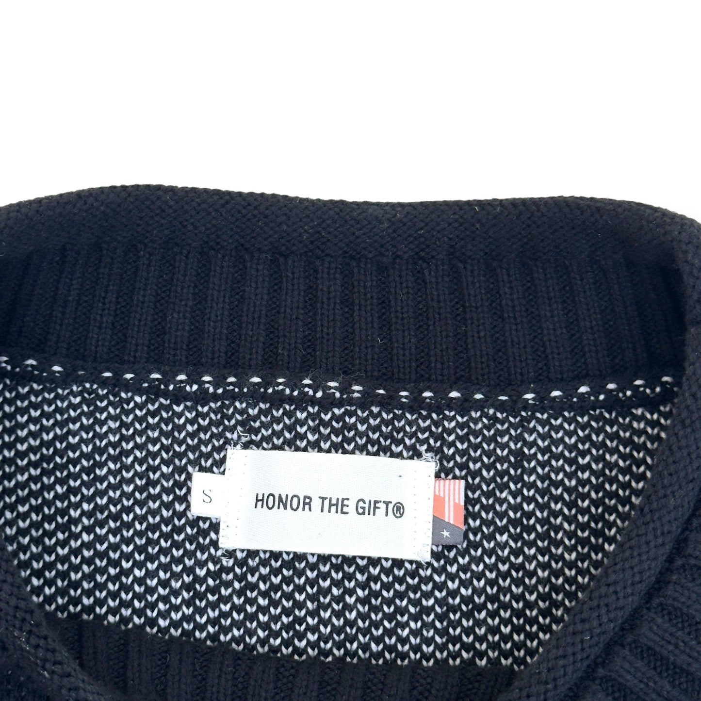 HONOR THE GIFT CODE OF HONOR SWEATER BLACK S | Small, Black