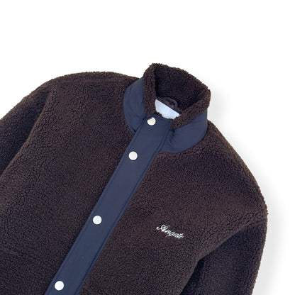 AXEL ARIGATO NOMAD FLEECE JACKET BROWN S | Small, Brown