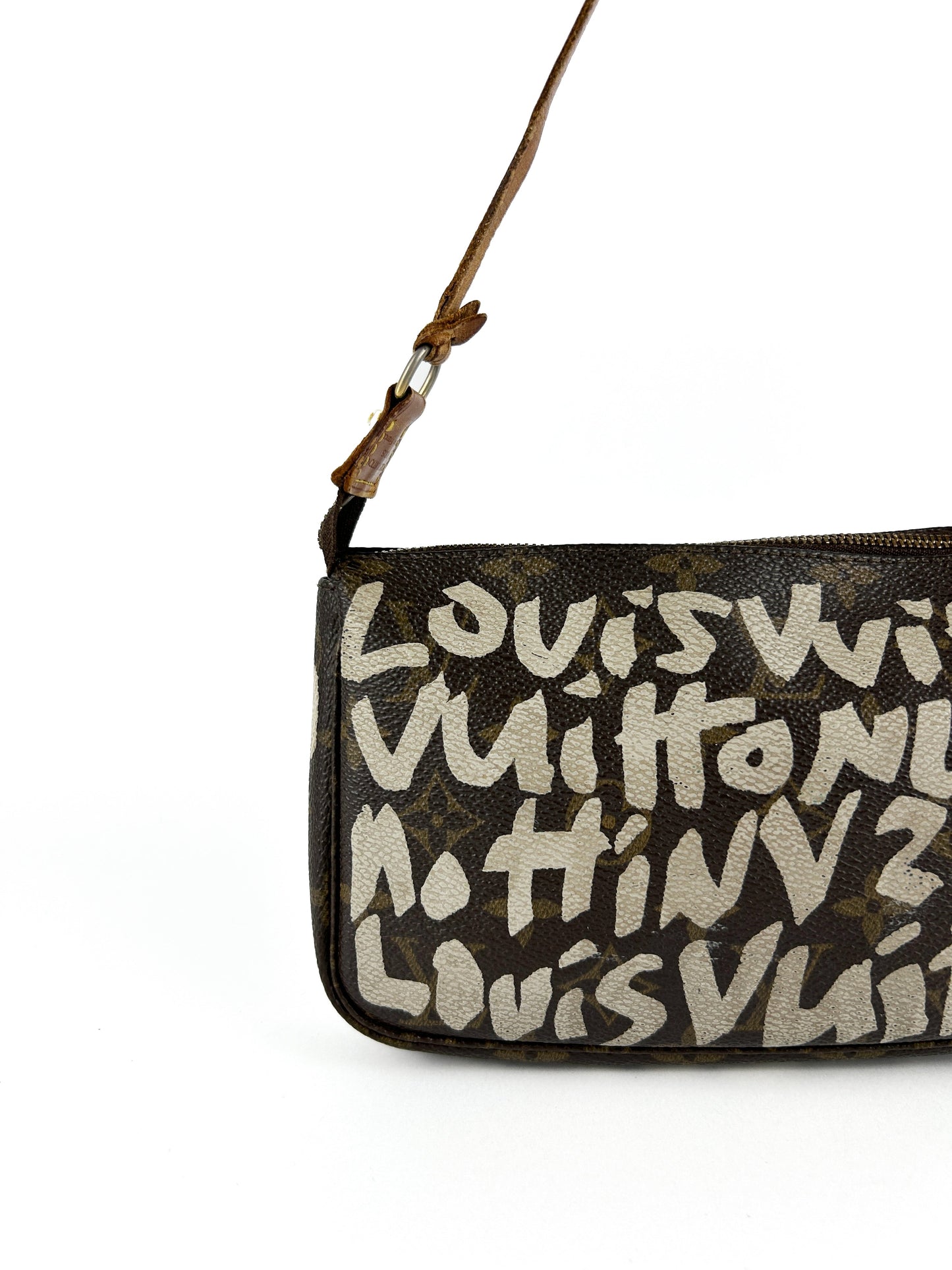 Vintage Louis Vuitton x Stephen Sprouse Graffiti Pochette Bag (2001) | O/S, Multicoloured