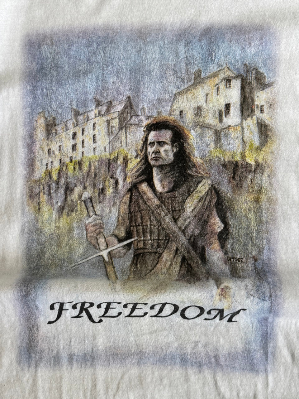 1995 Braveheart Move Promo - Freedom 'Sons of Scotland' Graphic Tee