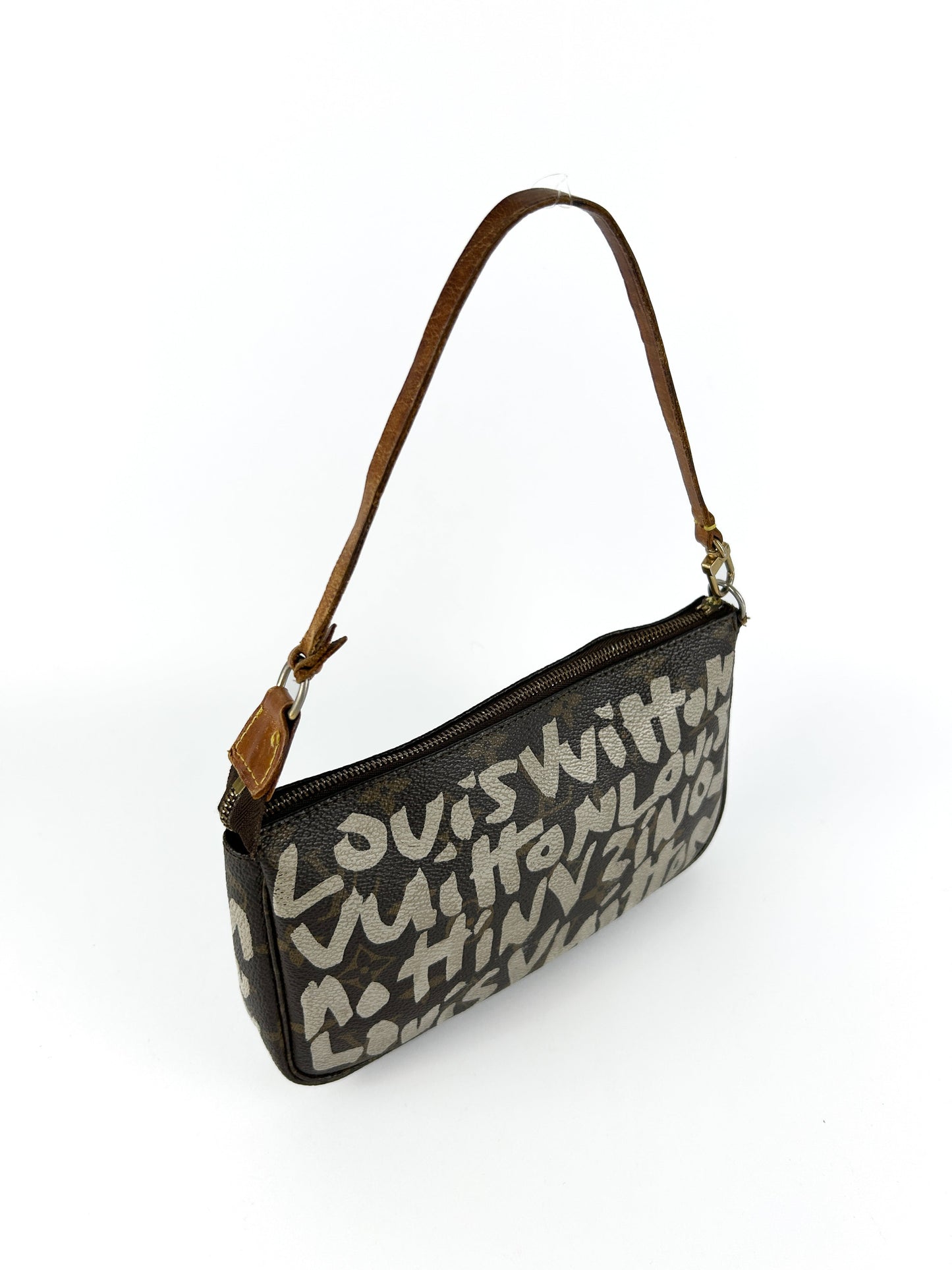 Vintage Louis Vuitton x Stephen Sprouse Graffiti Pochette Bag (2001) | O/S, Multicoloured