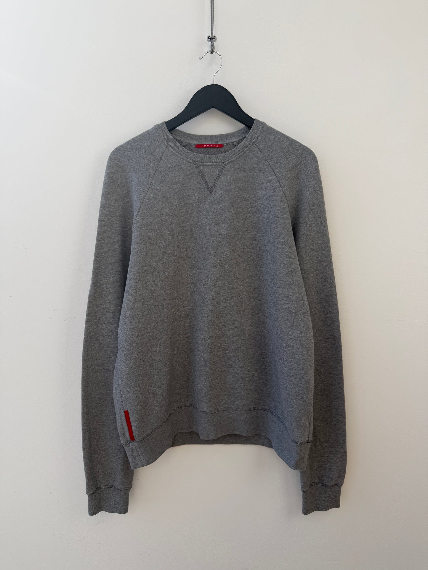 Prada Sport 00s Sweatshirt | O/S, Grey