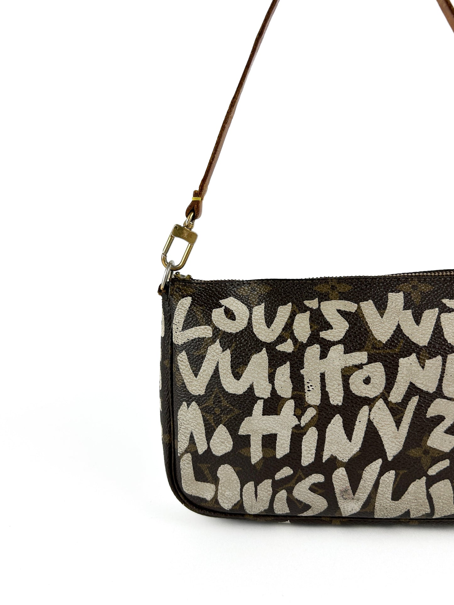 Vintage Louis Vuitton x Stephen Sprouse Graffiti Pochette Bag (2001) | O/S, Multicoloured