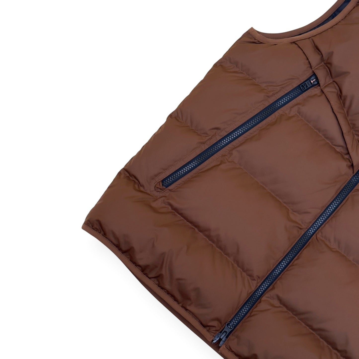 NIKE STORM-FIT WINDRUNNER PUFFER GILET BROWN M | Medium, Brown