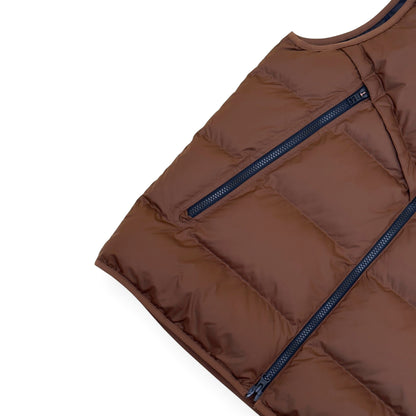 NIKE STORM-FIT WINDRUNNER PUFFER GILET BROWN M | Medium, Brown