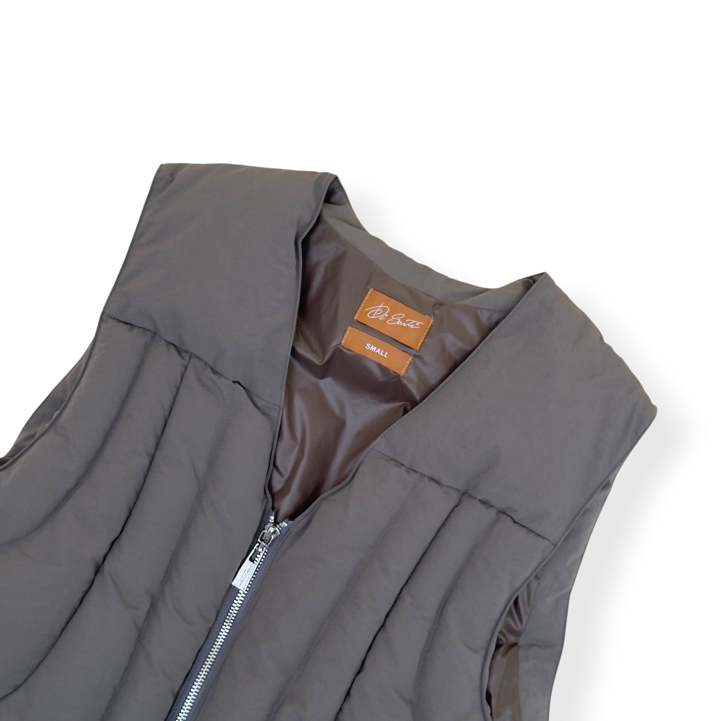 DI SANTI STUDIO PUFFER GILET GREY S | Small, Grey