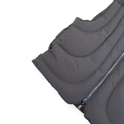 DI SANTI STUDIO PUFFER GILET GREY S | Small, Grey