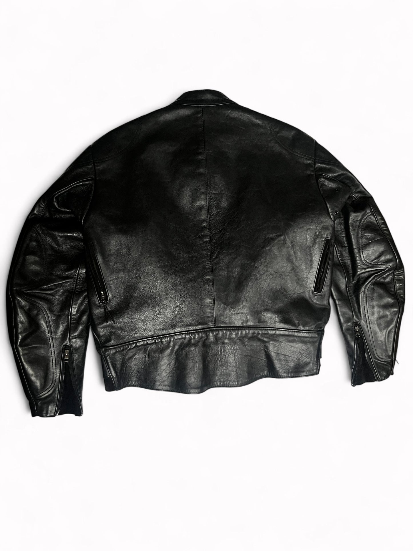 90s Vanson Heavyweight Leather Motorcycle Jacket