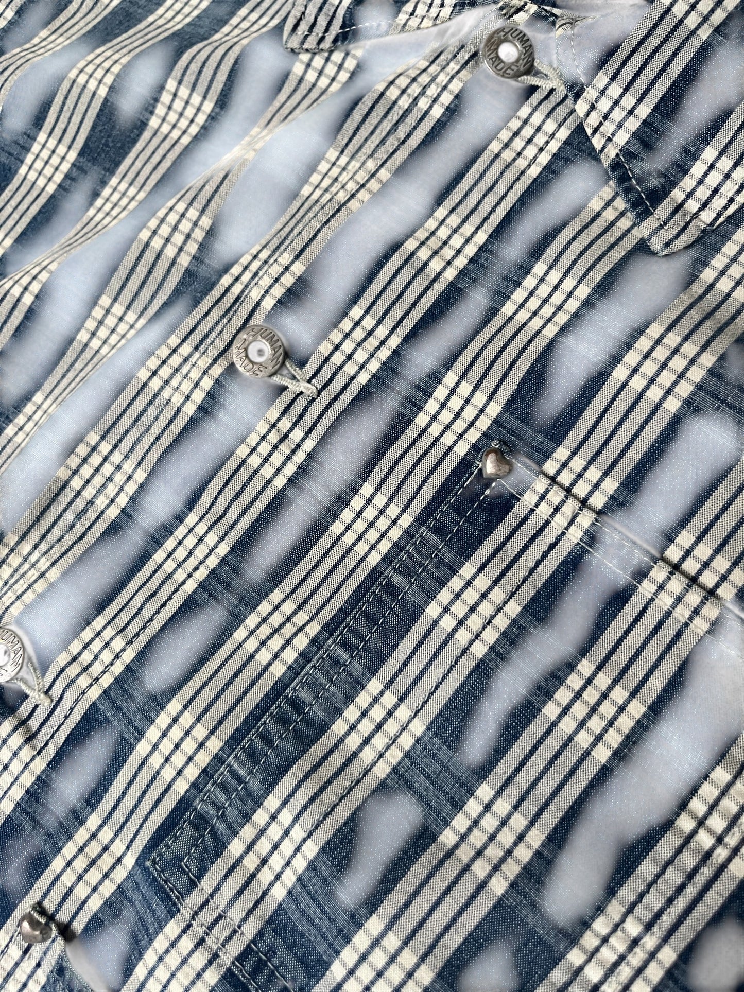 Human Made Check Plaid Work Jacket