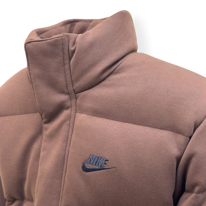 NIKE THERMA-FIT PUFFER JACKET BROWN S | Small, Brown