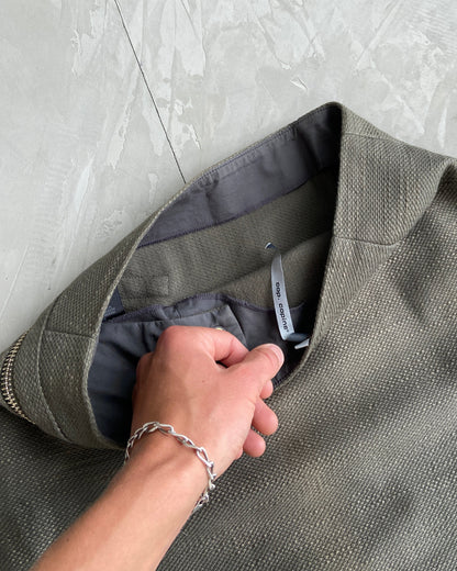 COP COPINE GREEN ZIPPER SKIRT - S/M