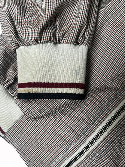 2008 Prada Mainline Check Bomber Jacket