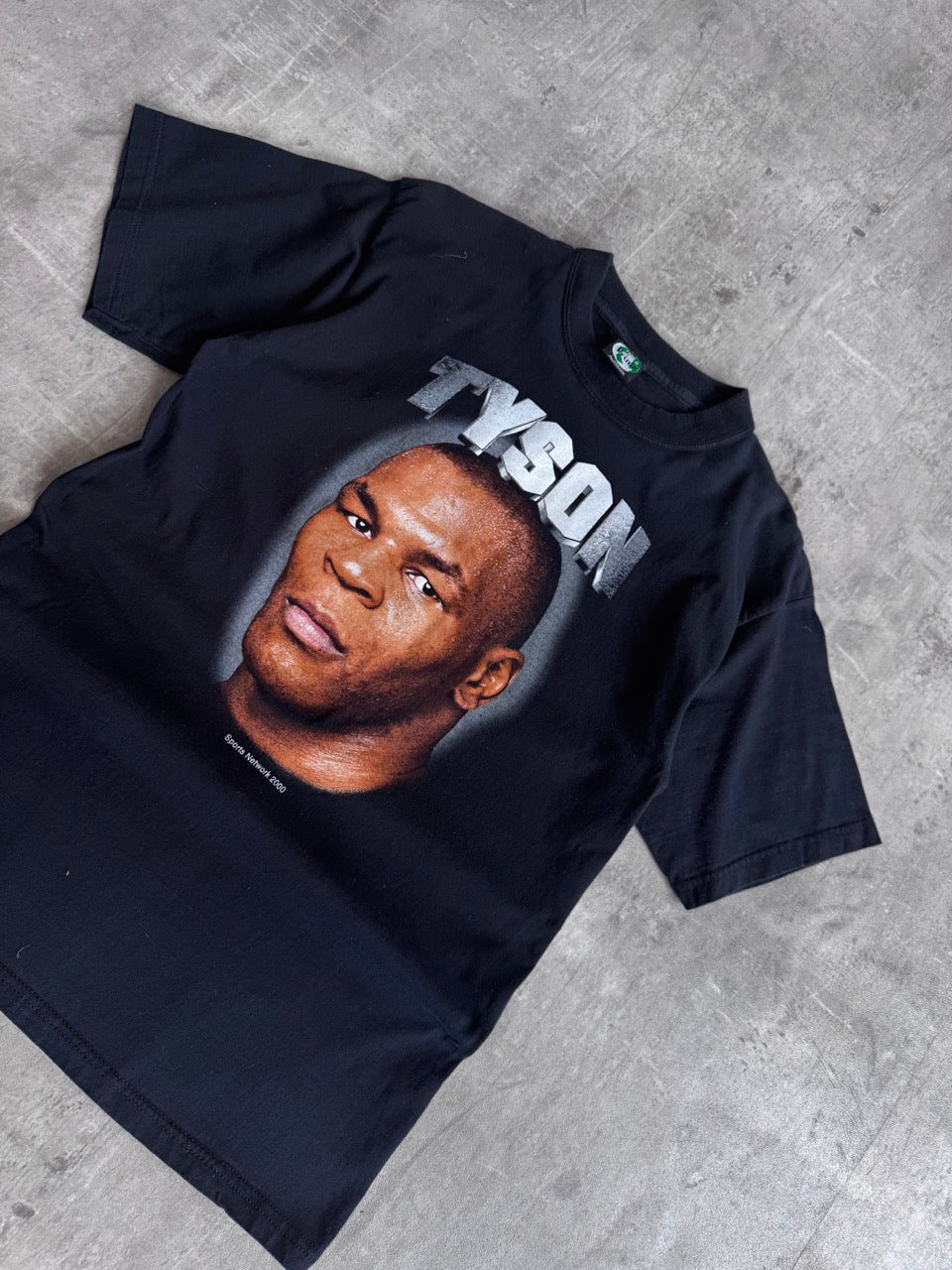 2000 Mike Tyson 'Here On Business' Graphic Tee