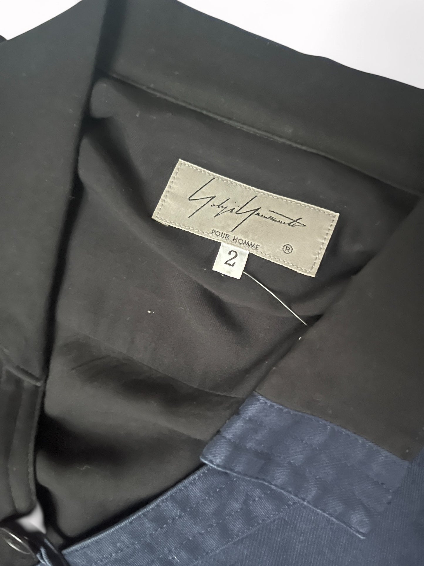 SS2017 Runway Yohji Yamamamoto Asymmetrical Shirt