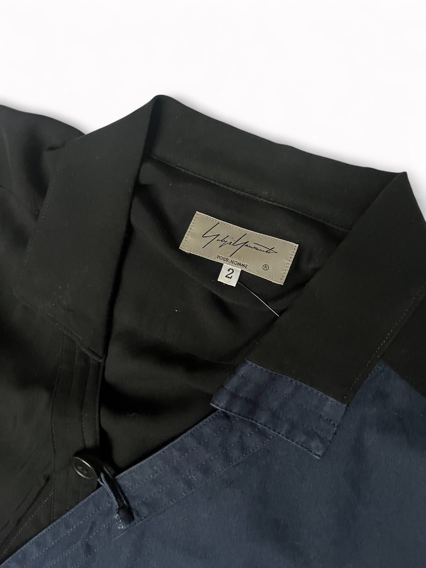 SS2017 Runway Yohji Yamamamoto Asymmetrical Shirt