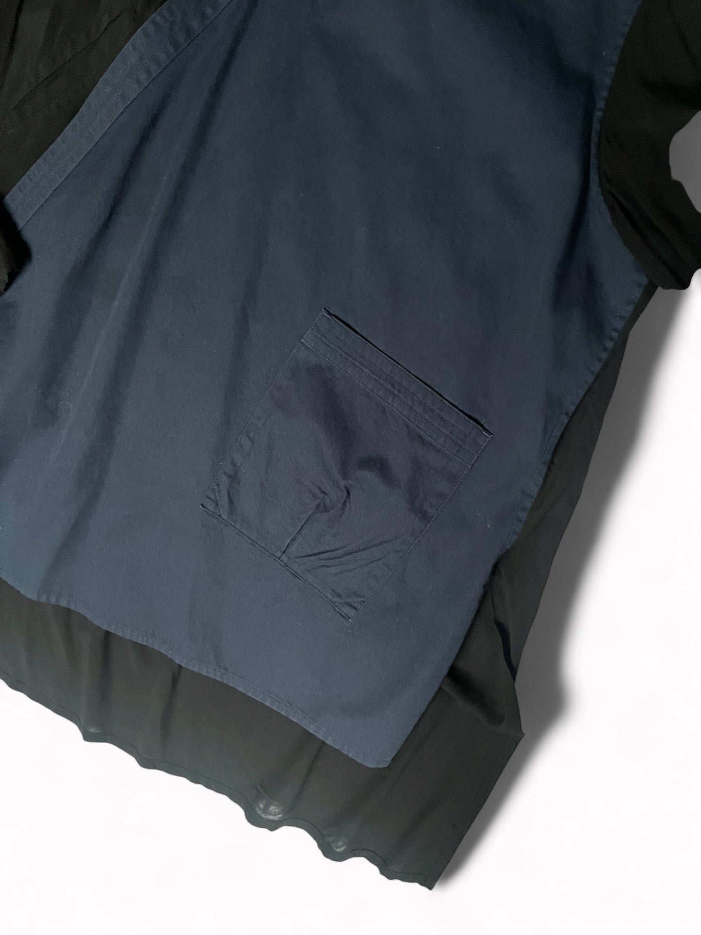 SS2017 Runway Yohji Yamamamoto Asymmetrical Shirt