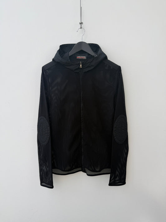 Prada Sport Spring Summer 2000 Mesh Jacket | O/S, Black