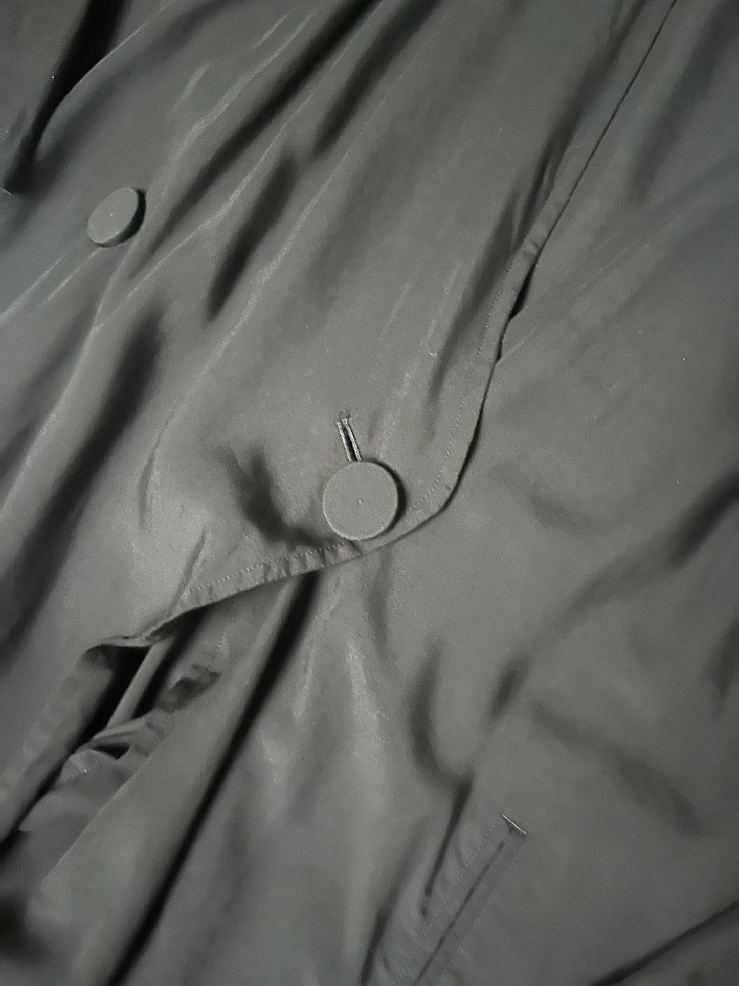 SS2015 Y's by Yohji Yamamoto vegetable fibre trench coat