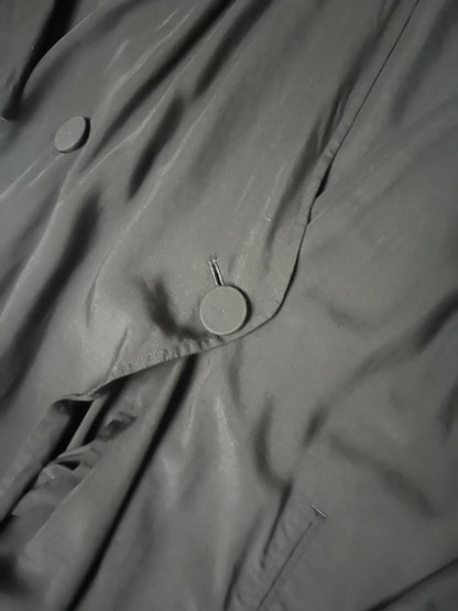 SS2015 Y's by Yohji Yamamoto vegetable fibre trench coat