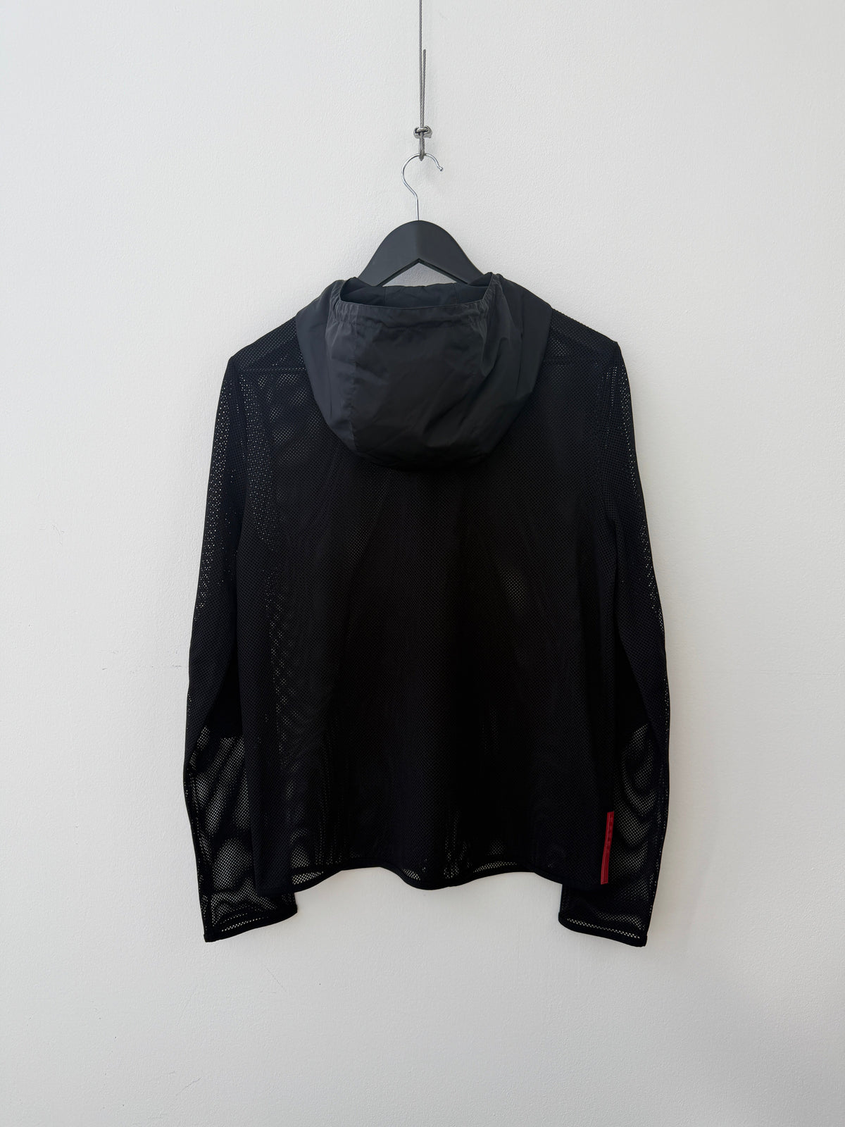 Prada Sport Spring Summer 2000 Mesh Jacket | O/S, Black