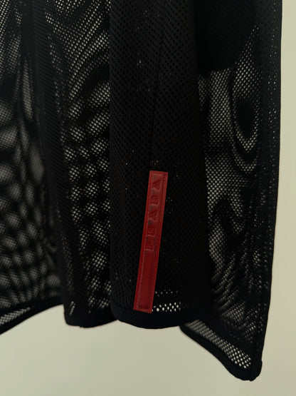 Prada Sport Spring Summer 2000 Mesh Jacket | O/S, Black