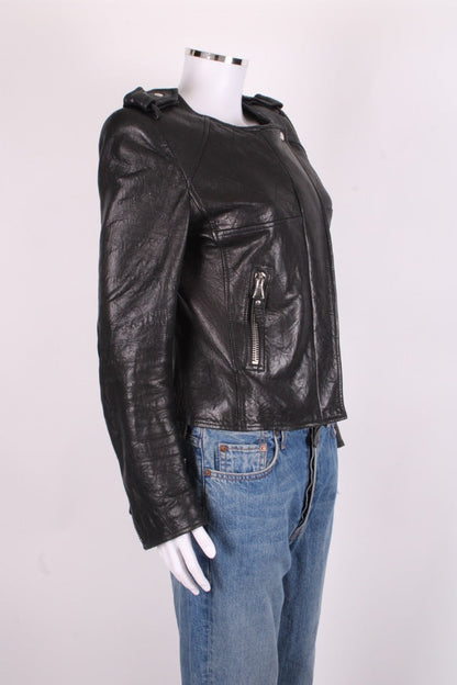 Isabel Marant Leather Jacket Black S | Small, Black
