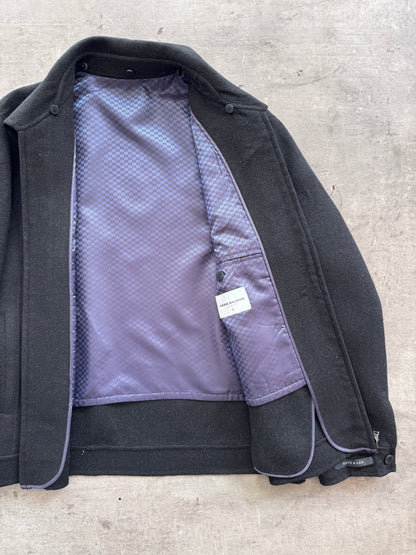 1990's Pierre Balmain Buckled Wool Blouson | Medium, Multicoloured