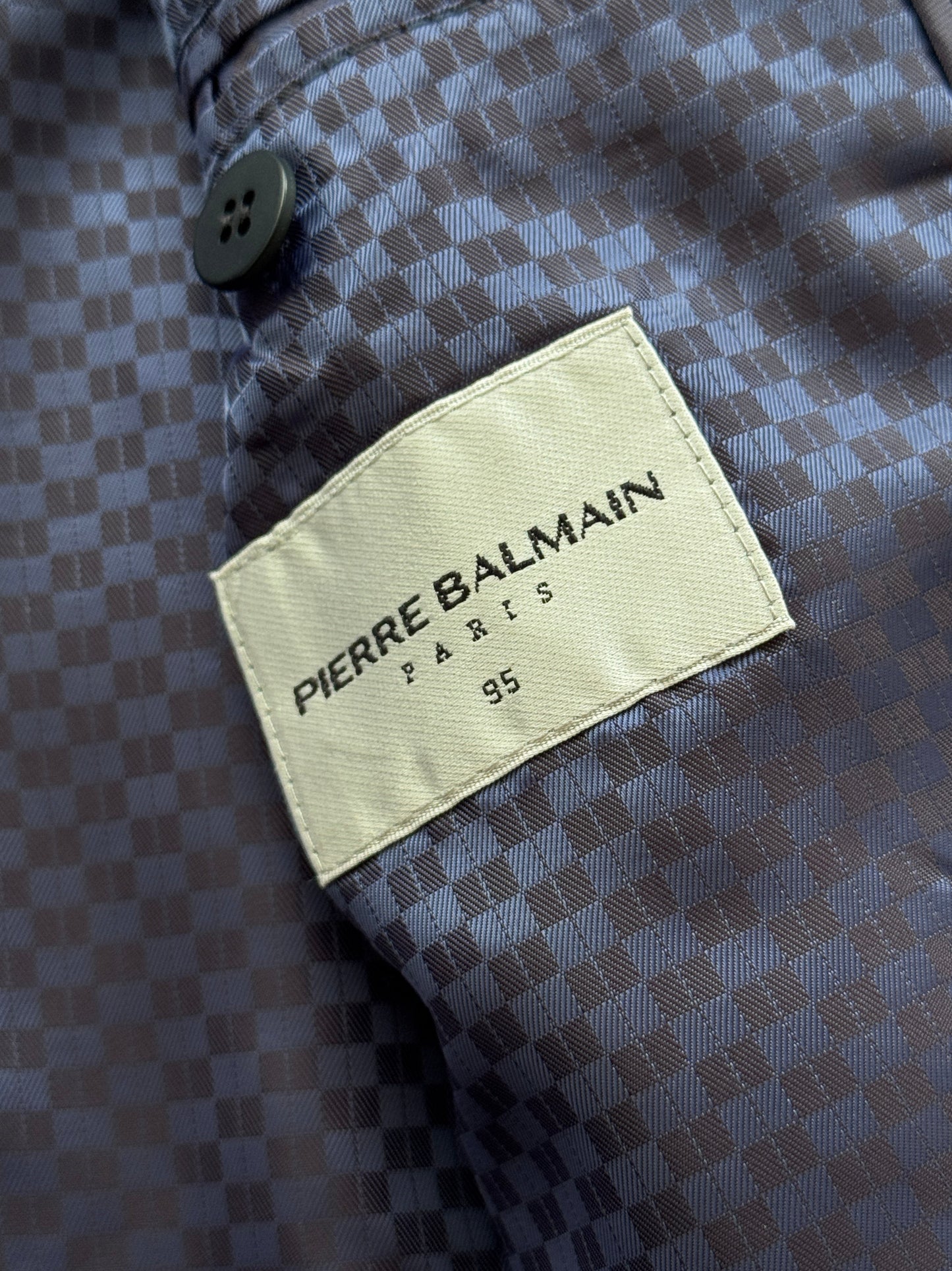 1990's Pierre Balmain Buckled Wool Blouson | Medium, Multicoloured