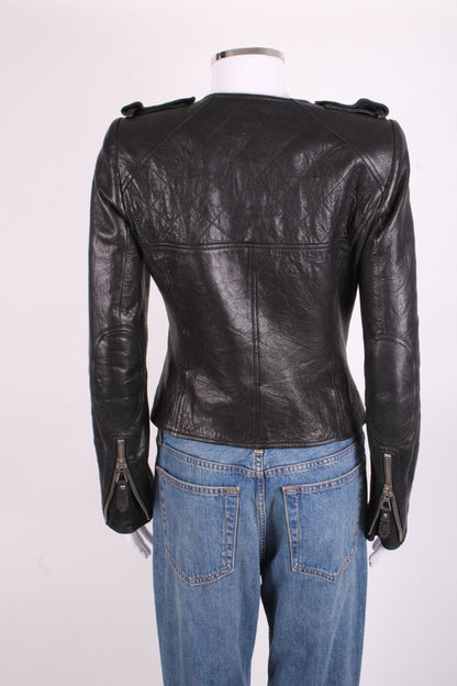 Isabel Marant Leather Jacket Black S | Small, Black