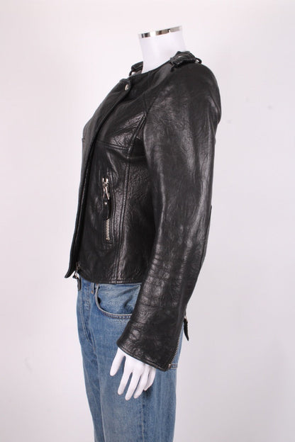 Isabel Marant Leather Jacket Black S | Small, Black
