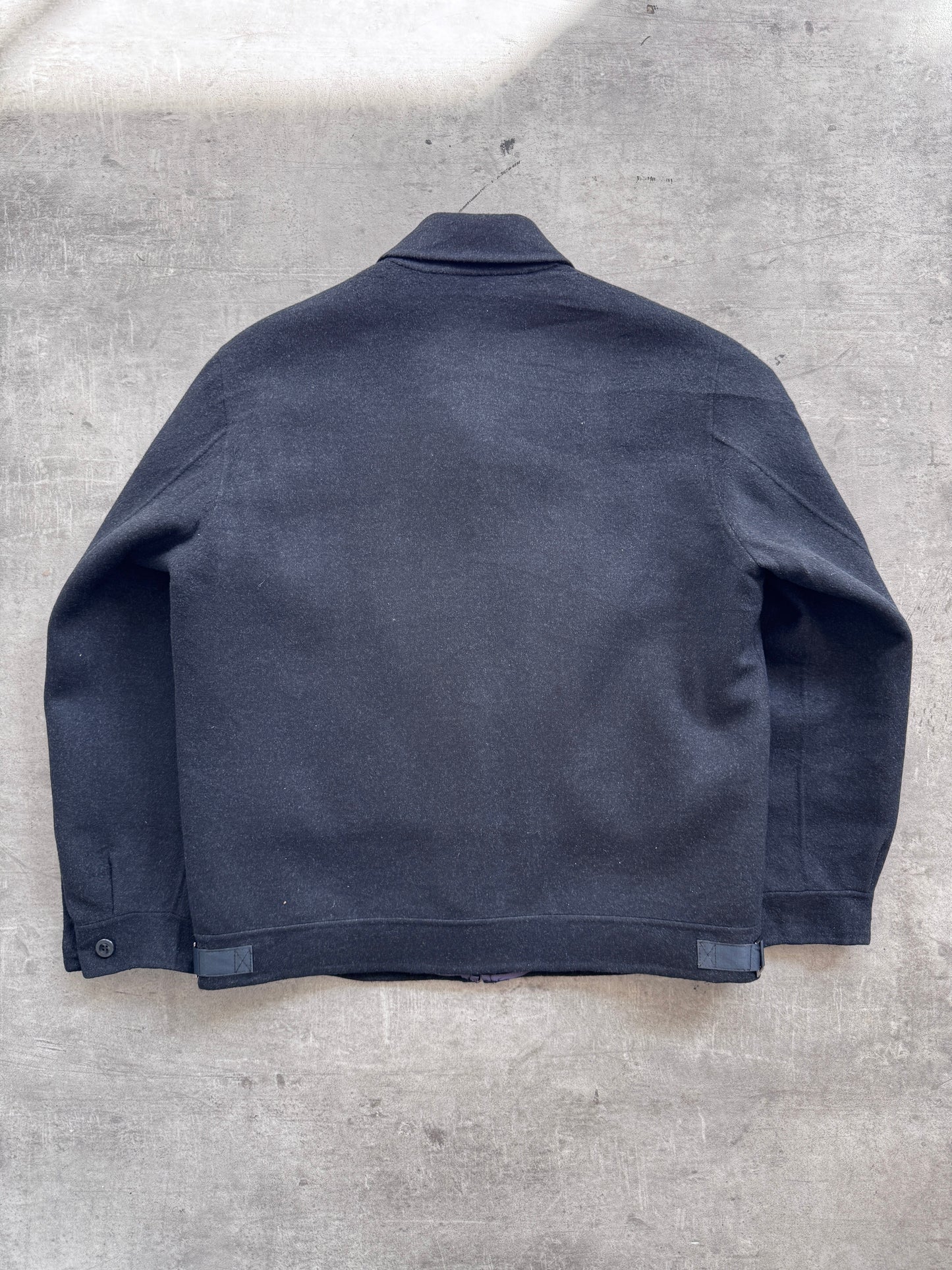 1990's Pierre Balmain Buckled Wool Blouson | Medium, Multicoloured