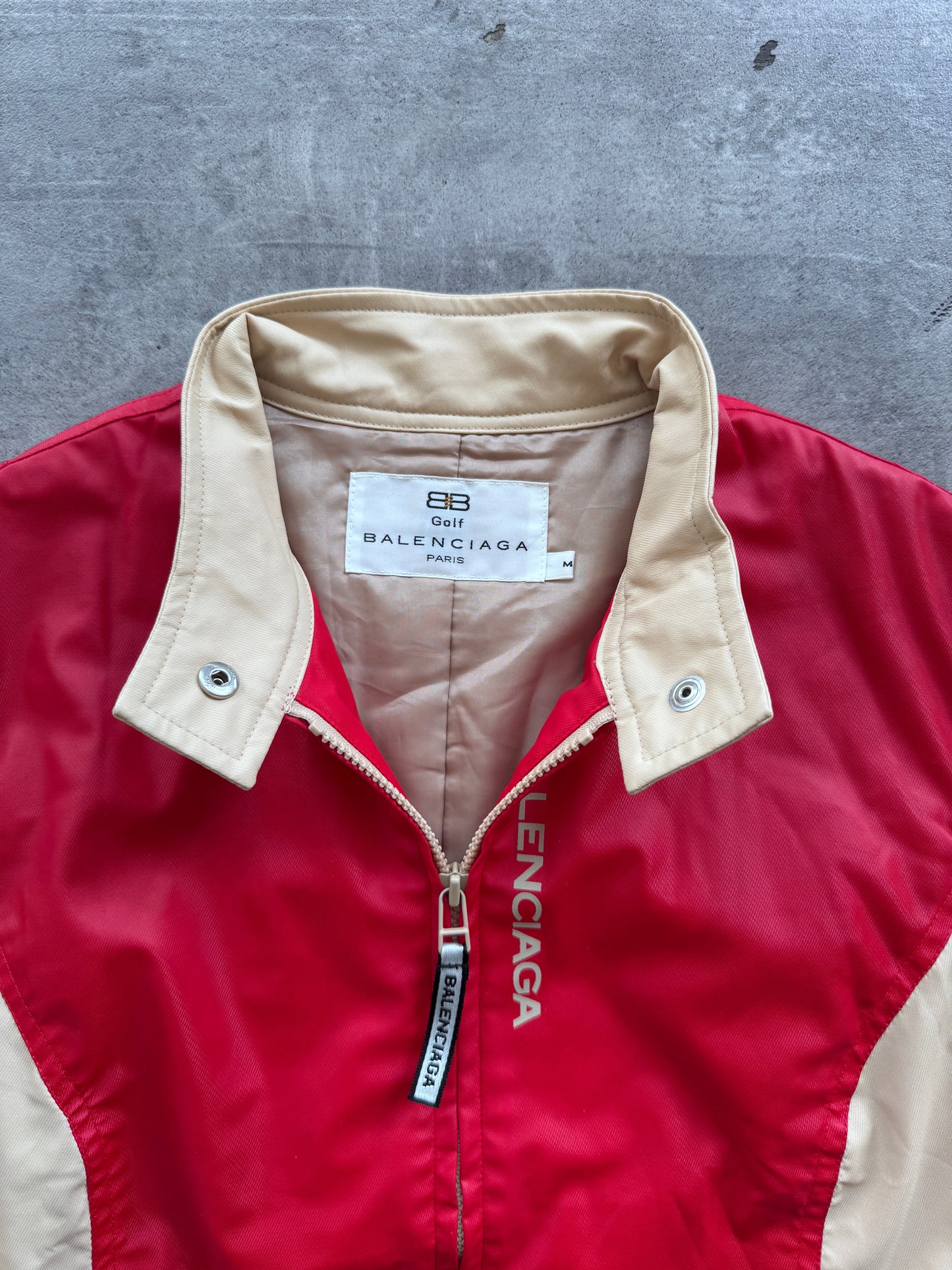 1990's Balenciaga Golf Colourblock Quilted Vest | Medium, Multicoloured