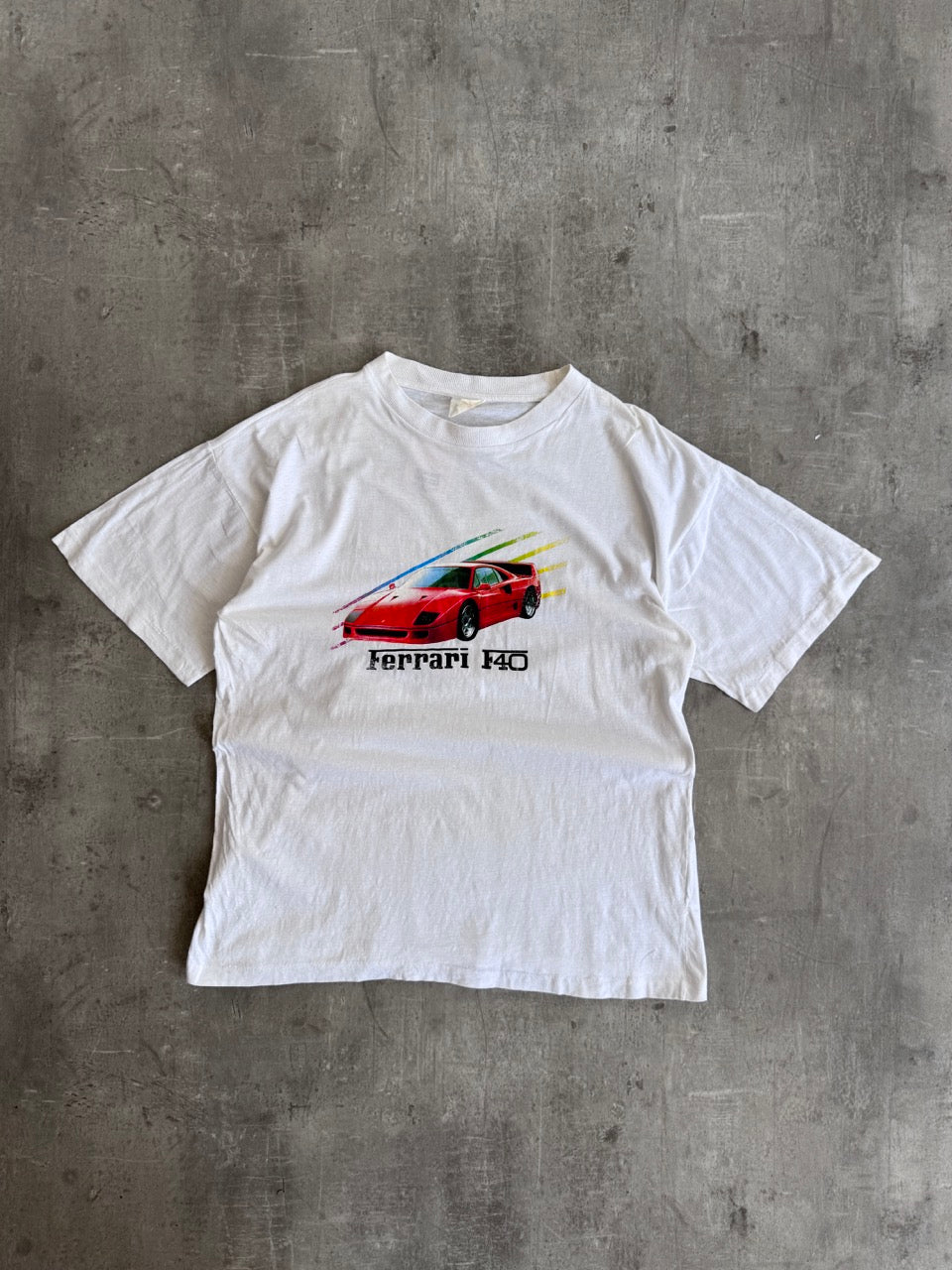 Rare Ferrari F40 Single Stitch Graphic Tee