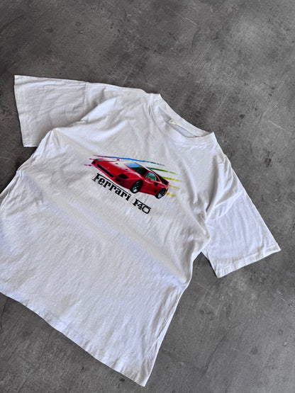 Rare Ferrari F40 Single Stitch Graphic Tee