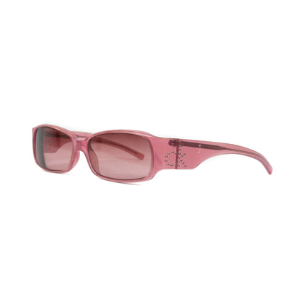 Calvin Klein Transparent Pink Sunglasses