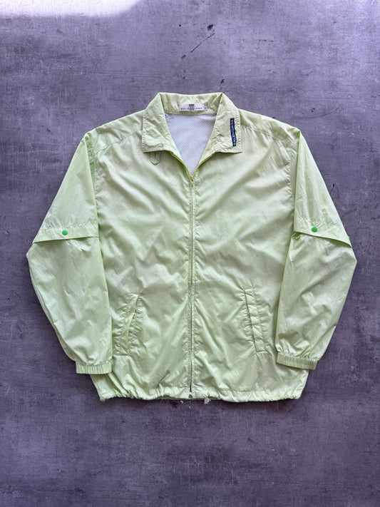 1990's Balenciaga Golf Modular Windbreaker Jacket | Large, Light Green