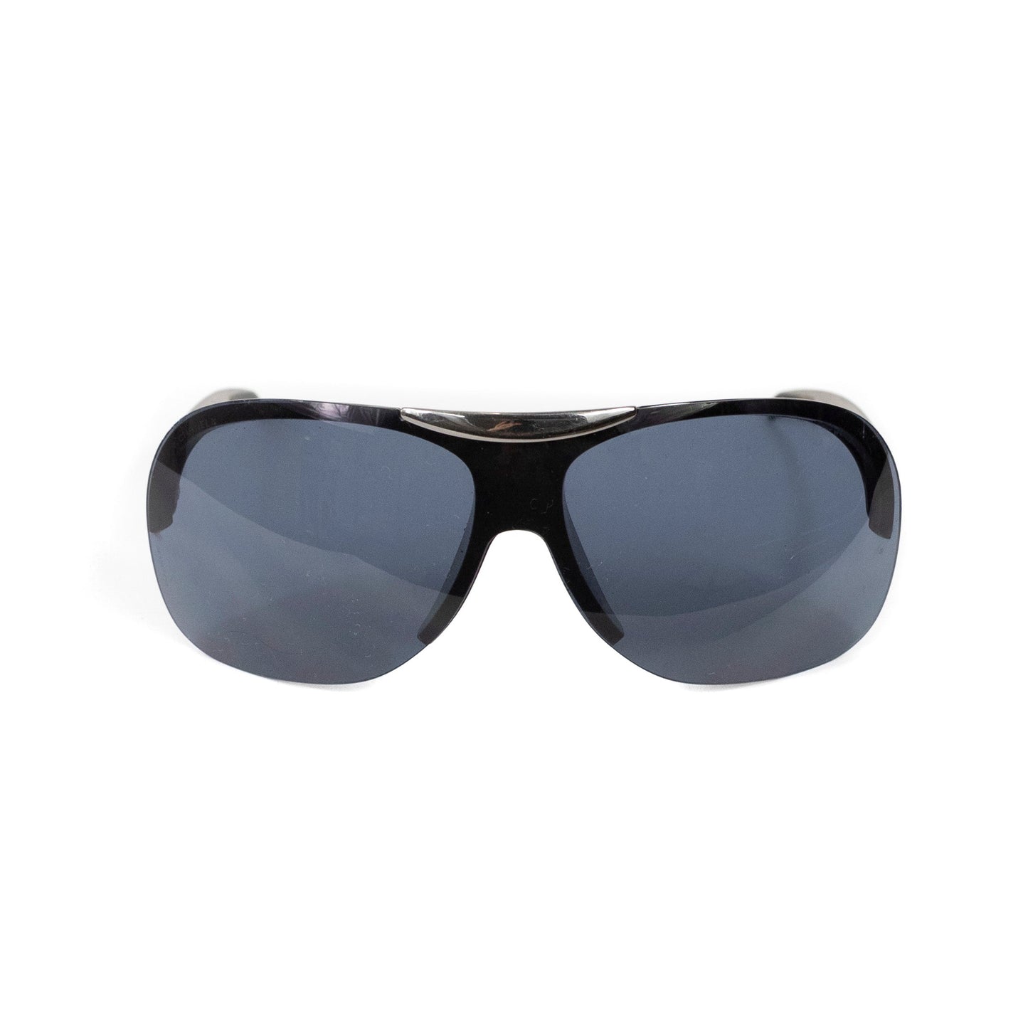 Chanel Large Frame Black Sunglasses