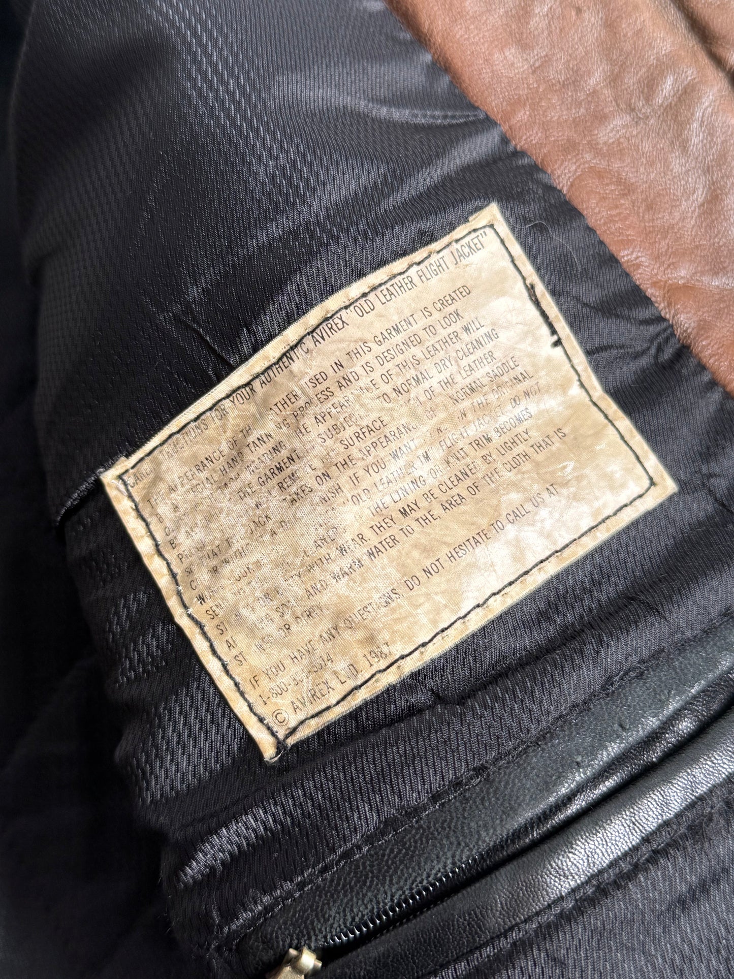 1980s Avirex G-1 Patchwork Leather Flight Jacket