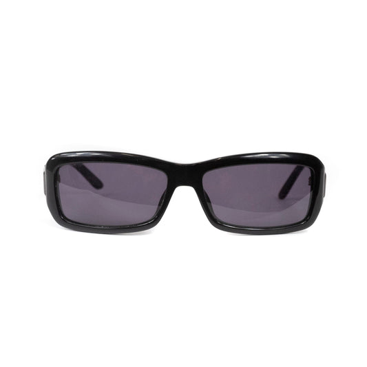 Max Mara Rectangle Frame Black Sunglasses