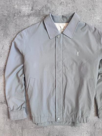 YSL Lightweight Khaki Bomber Jacket