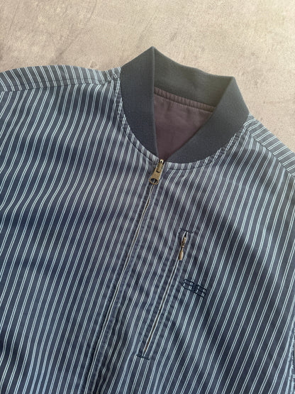 1990's Balenciaga Reversible Stripe Bomber | Medium, Multicoloured