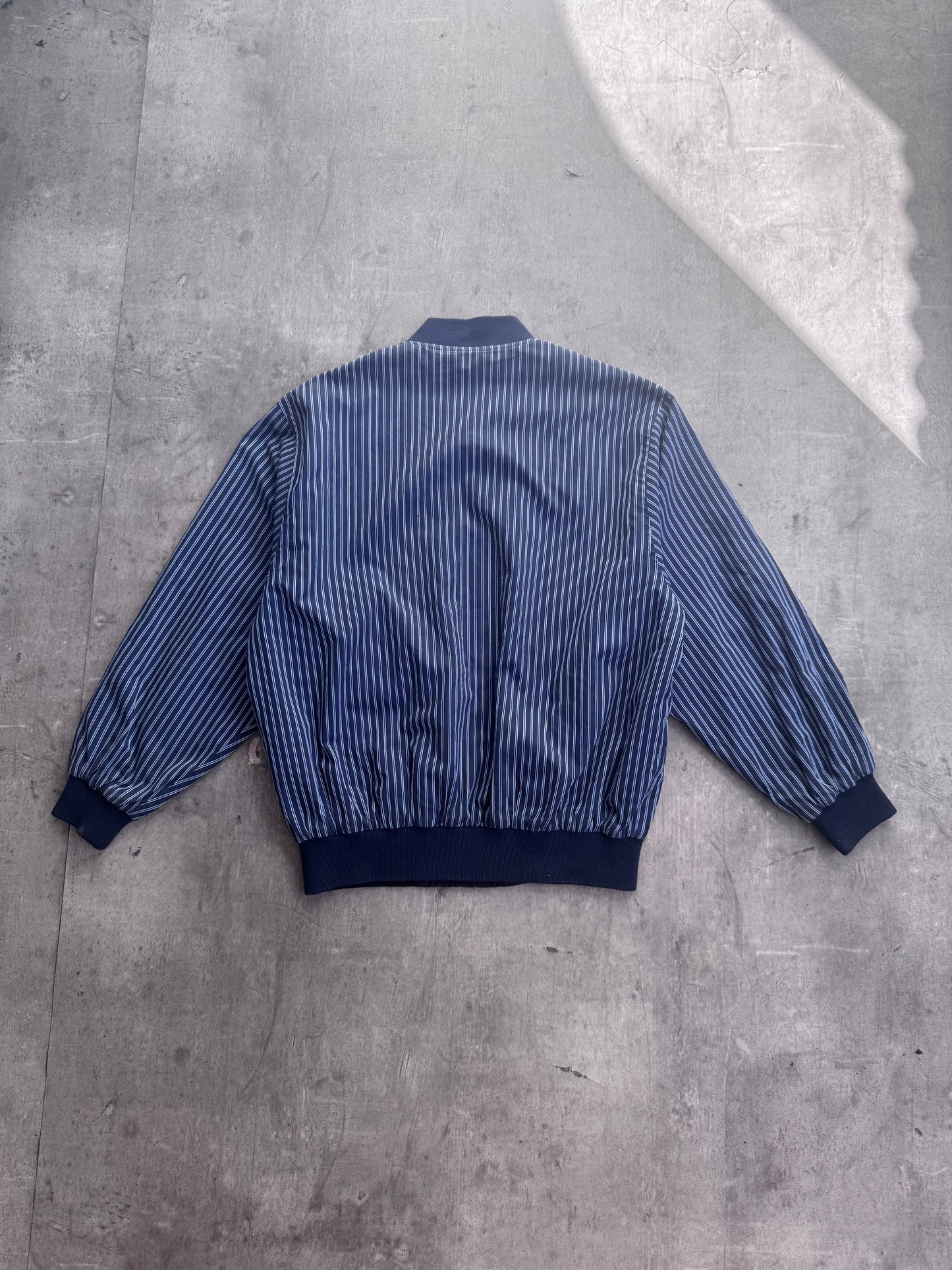 1990's Balenciaga Reversible Stripe Bomber | Medium, Multicoloured