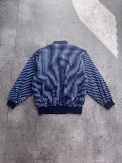 1990's Balenciaga Reversible Stripe Bomber | Medium, Multicoloured