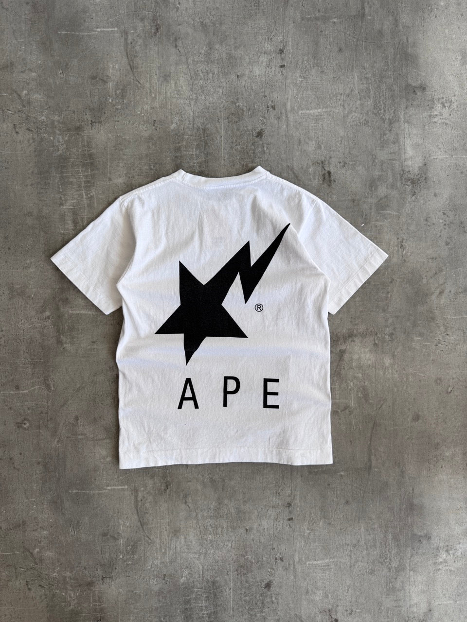 90s Bape Sta Camo Single Stitch Graphic Tee