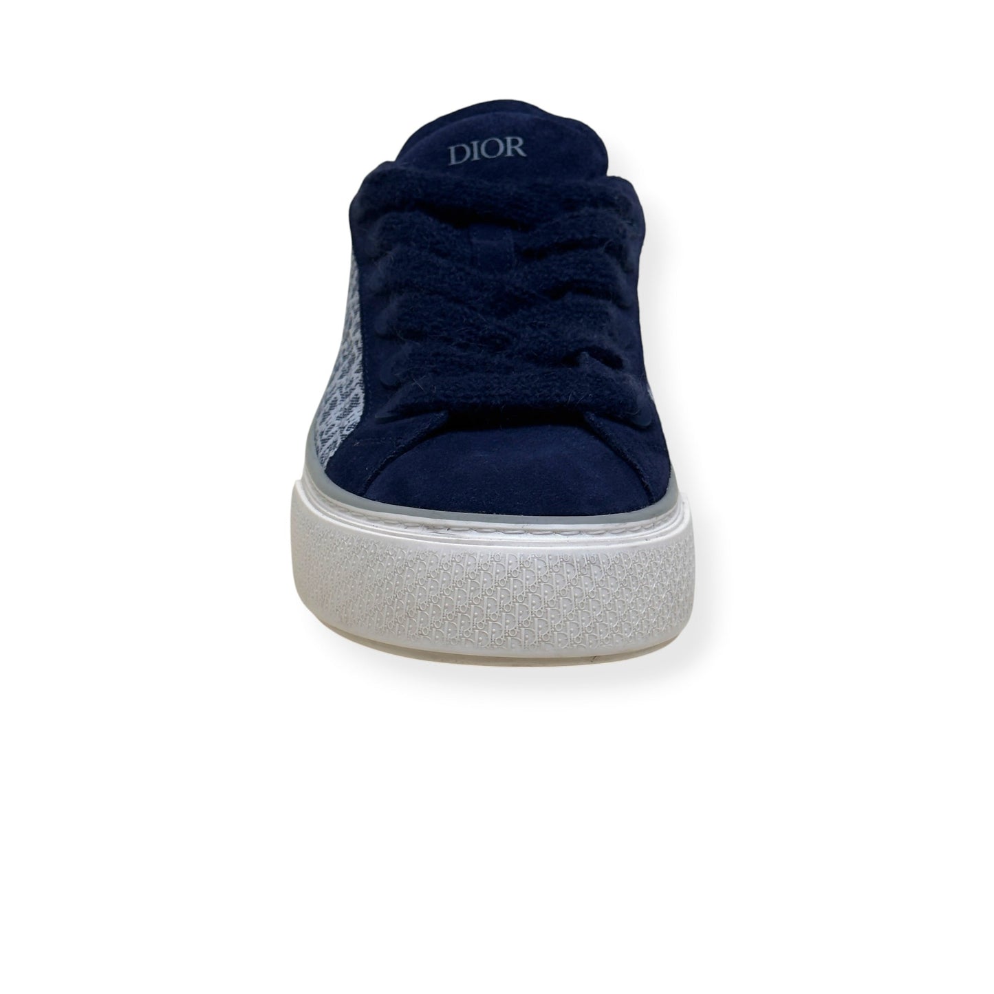 DIOR B33 LOW TOP OBLIQUE CANVAS SNEAKER BLUE 44 / UK10 | UK 10, Blue