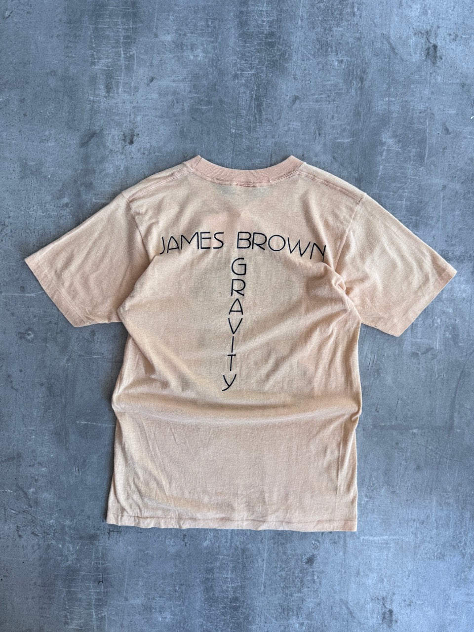 1980s James Brown Gravity Single Stitch Graphic Tee