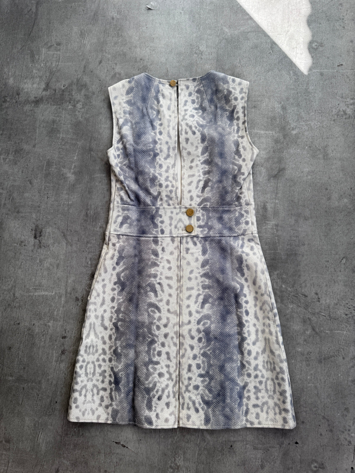 Gucci Leather Python Dress 2013 | UK 6, Multicoloured